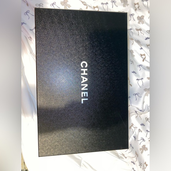 Chanel Classic White and Black Sneakers - Picture 5 of 5